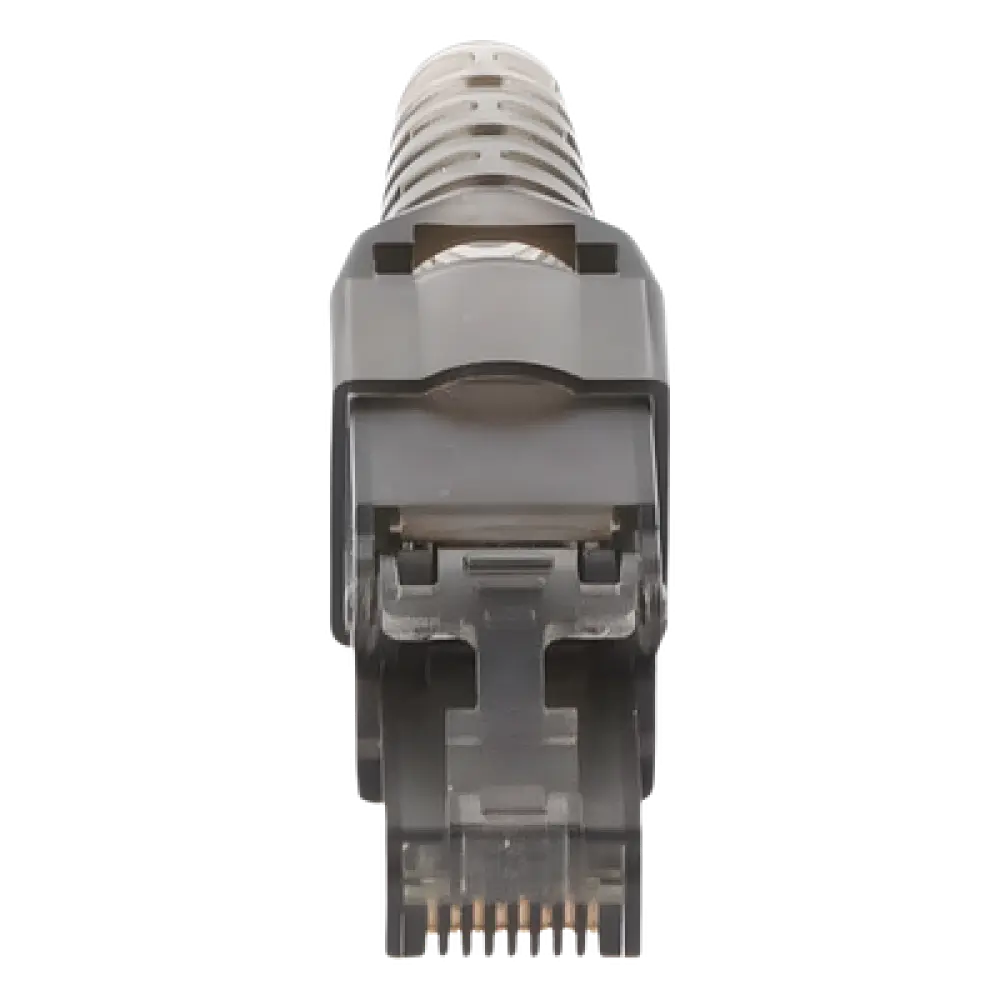 Plug RJ45 / Cat 6A UTP / Sin Herramienta / 50µ Oro / -40°C a 70°C / 22-26 AWG