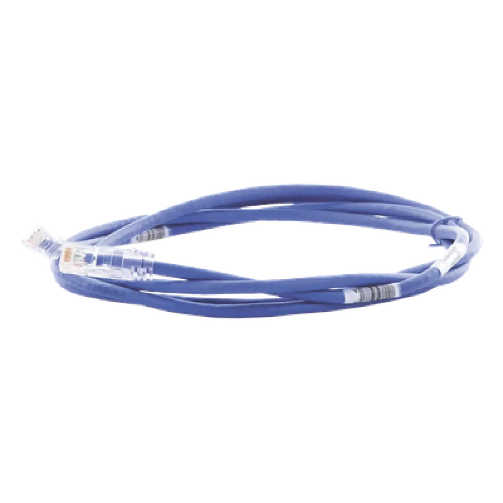 Cable de Parcheo UTP Cat6 / 24 AWG / CM / 2.13 m (7 ft) / Azul