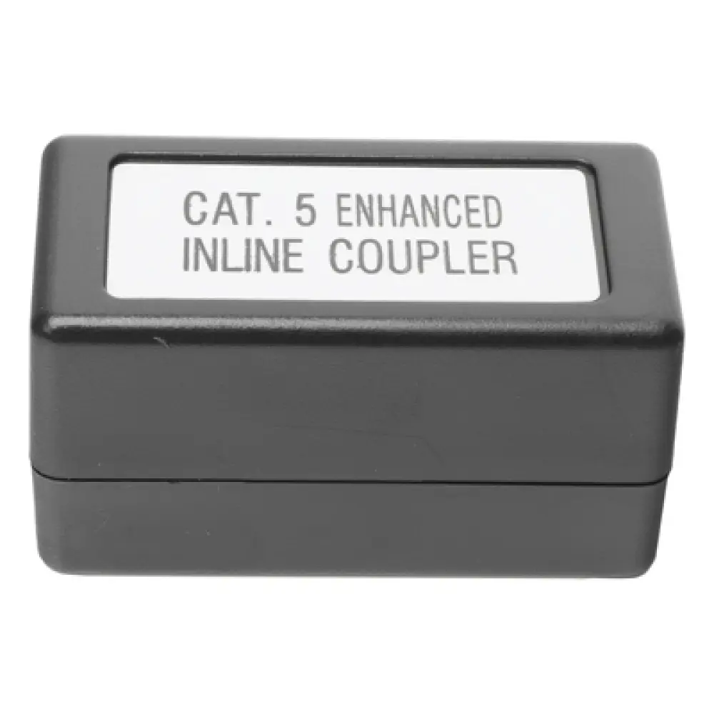 Acoplador UTP / Cat5e / RJ45 Hembra a Hembra / 2 Puertos / 125VCA / -40 a 85°C Almacenamiento