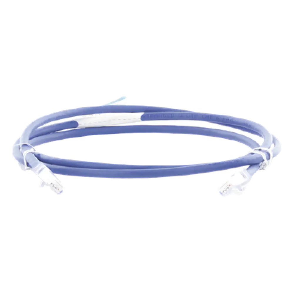 Cable de Parcheo UTP / Cat 6 / 1.5 m (4.92 ft) / 24 AWG / T568B / Azul