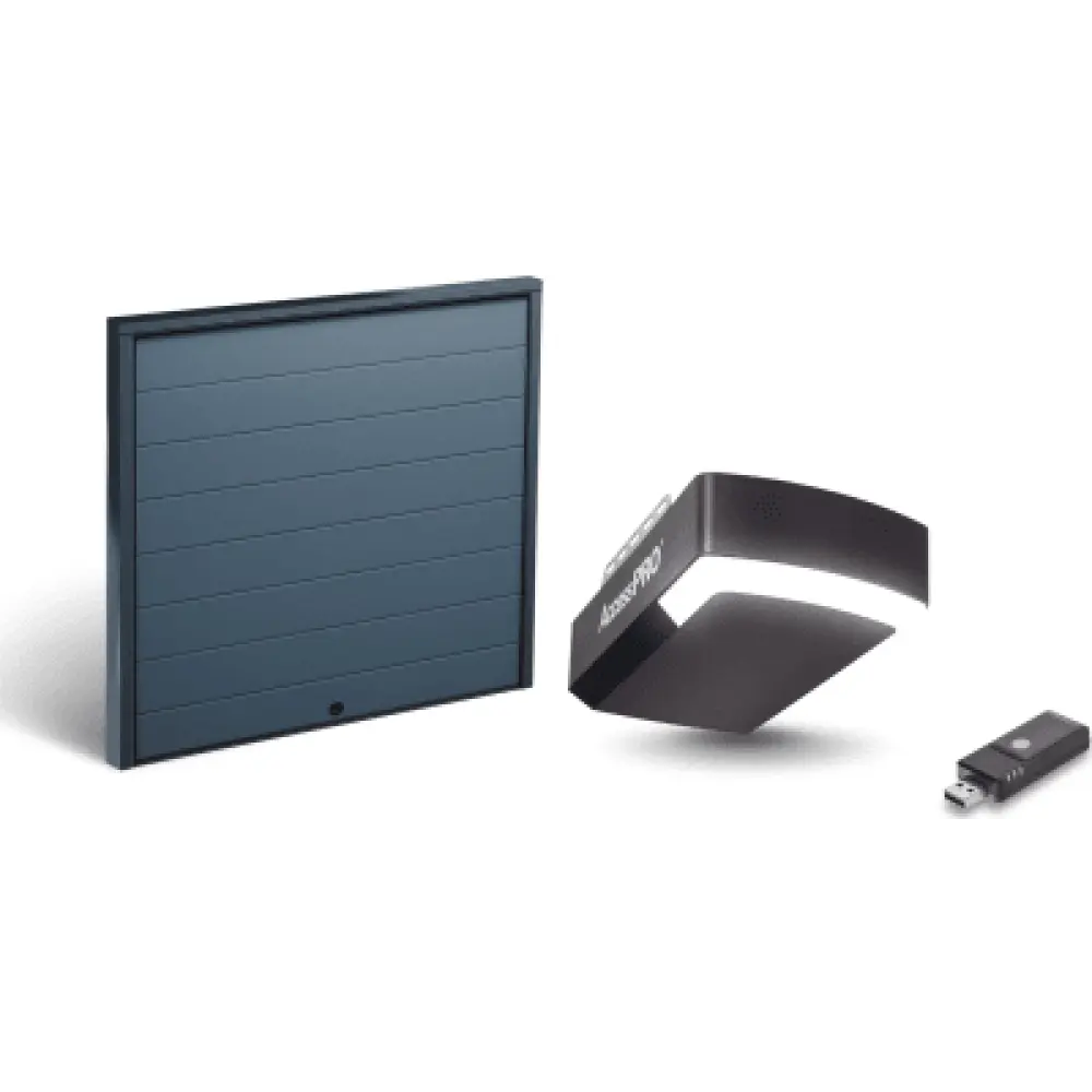 Kit Puerta Garaje / 18 x 8 Pies / Motor DC 1/2 HP / Aislamiento 43 mm / Control Wi-Fi