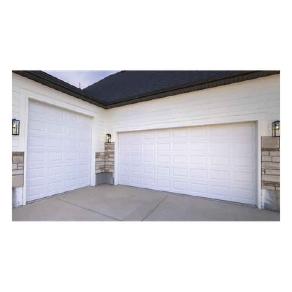 Puerta de Garage Americana / 20x7 pies (6.1x2.1 m) / Aislada / Cuadro Corto 500x300 mm / Calibre 26