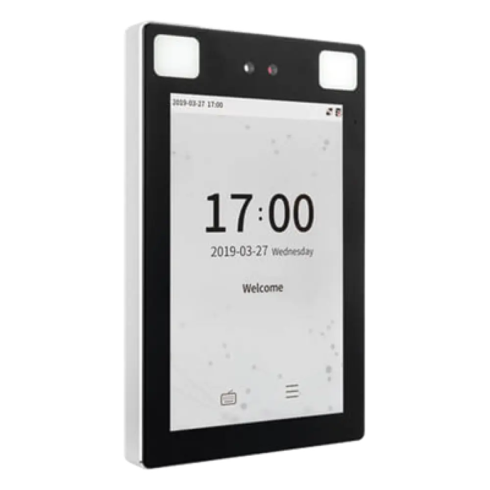 Terminal Facial para Exterior / 50,000 Usuarios / 30,000 Rostros / 2 Megapixel / Reconocimiento 2.5 m (8.2 ft) / IP68 IK04 / Wi-Fi