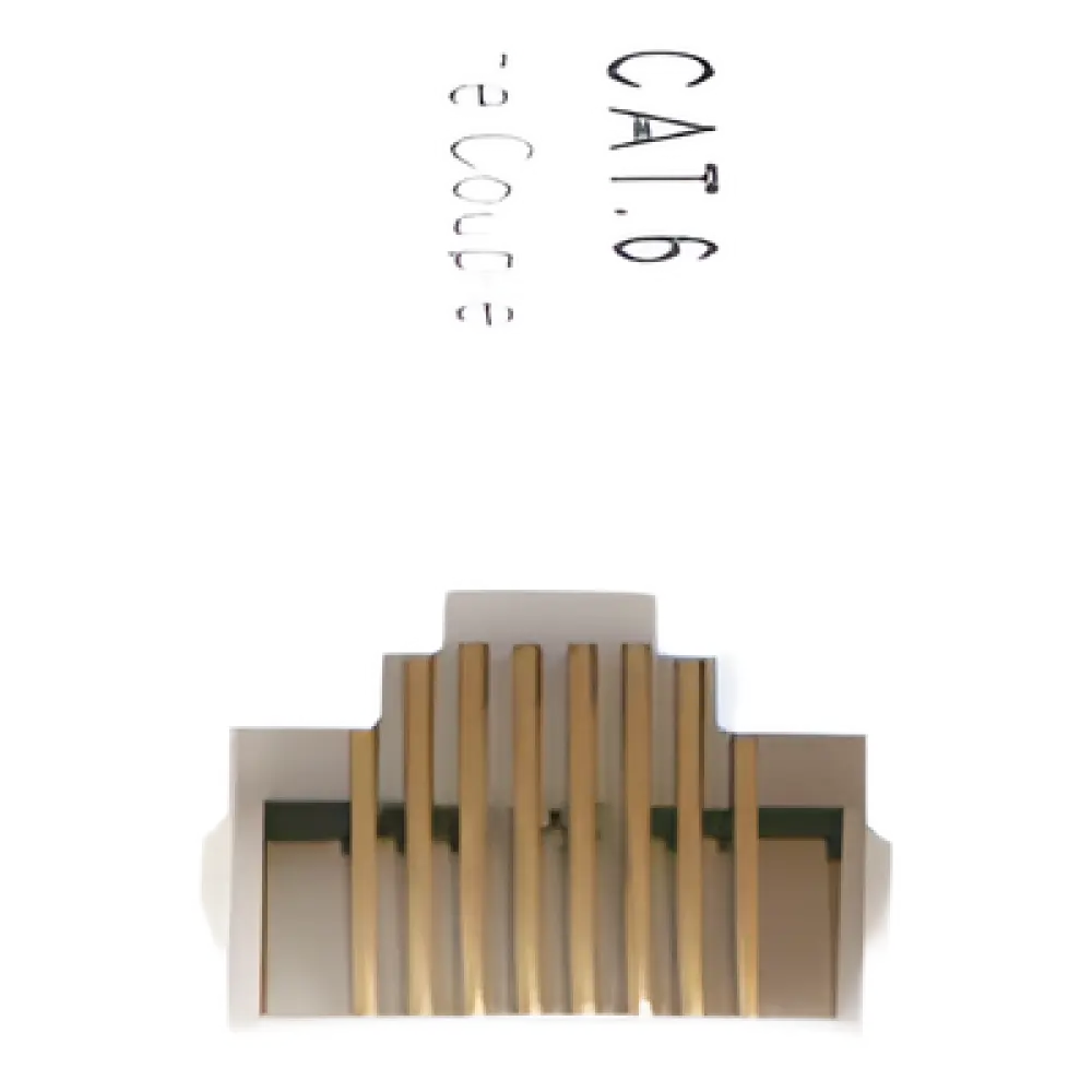 Acoplador UTP / Cat6 / RJ45 Hembra a Hembra / 750 VCA / ABS Retardante de Llama