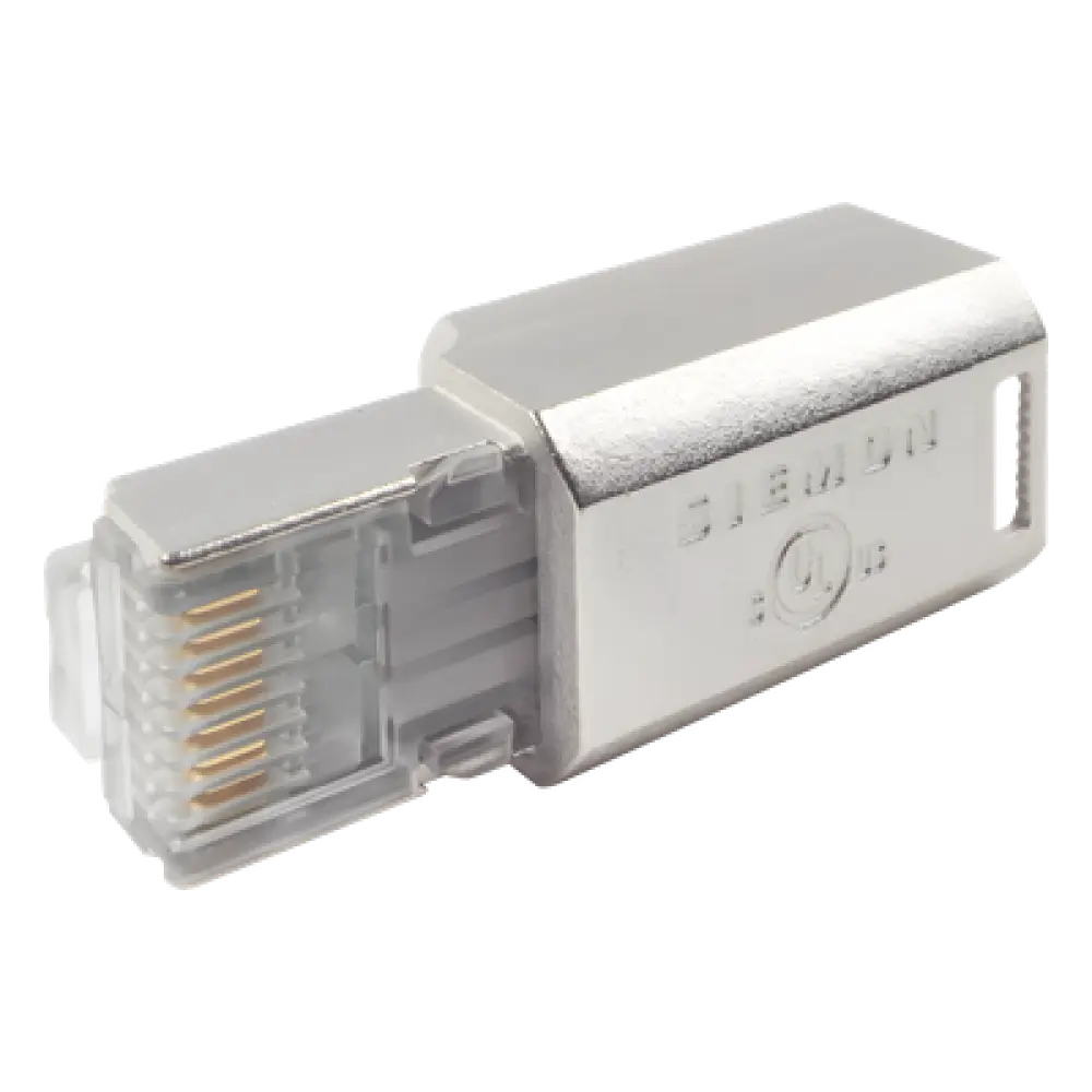 Conector RJ45 de Campo / Categoría 6A Blindado / 10G / Sin Bota / Terminación Rápida / UL 2043 Plenum / Guía de Color