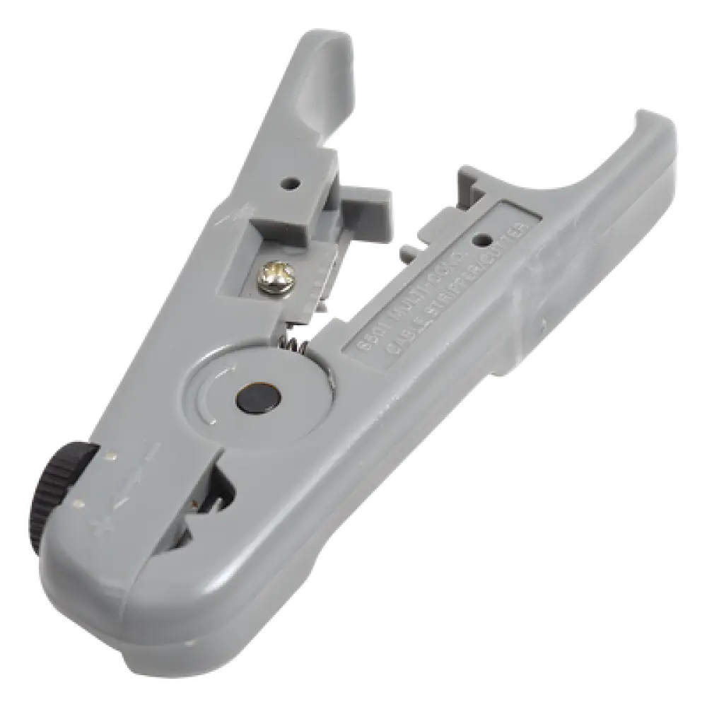 Pelacables Multifunción / Cable UTP/STP 3.2 - 9 mm / Perilla Ajustable / Plástico y Acero / Diseño Compacto