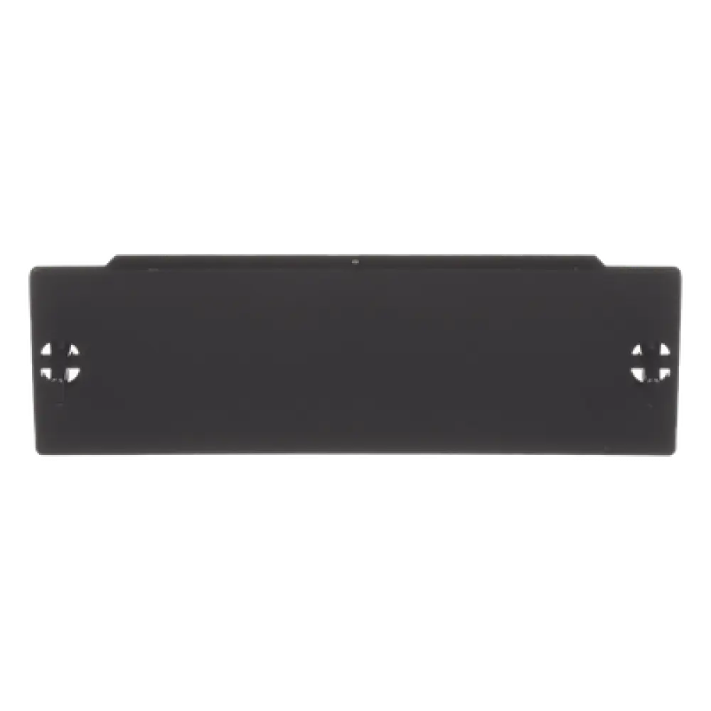Placa Ciega / Reserva Espacio Paneles Fibra Óptica / TIA/EIA-568-C.3 / Color Negro