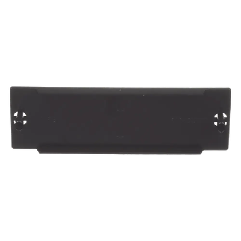 Placa Ciega / Reserva Espacio Paneles Fibra Óptica / TIA/EIA-568-C.3 / Color Negro