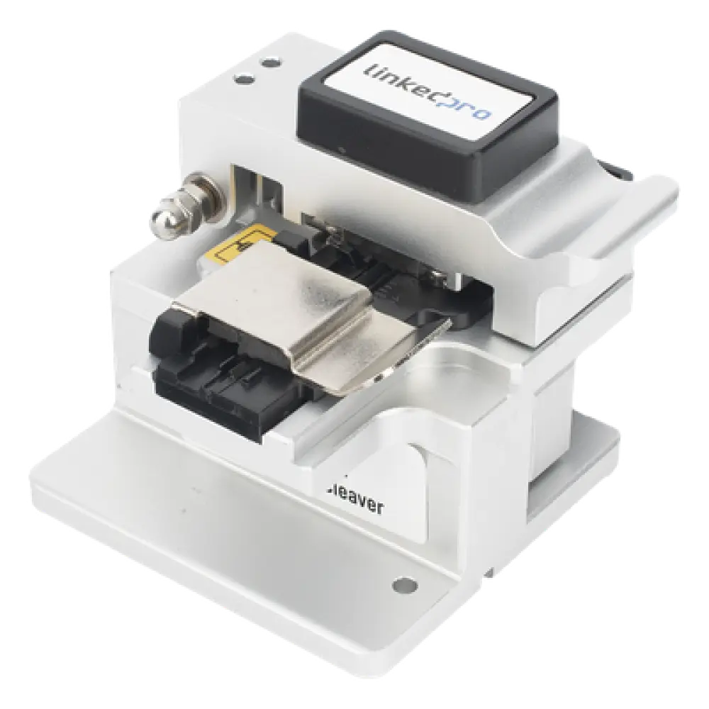 Cleaver para Fibra Óptica / 48,000 Cortes / Cuchilla Rotativa Automática / 63×56×56 mm (2.5×2.2×2.2 in) / 260 g
