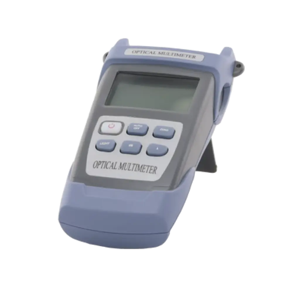 Medidor de Potencia para Fibra Óptica / Rango -50 a 26 dBm / Longitud de Onda 800-1700 nm / VFL 650 nm 2 mW / Conectores SC, FC, ST