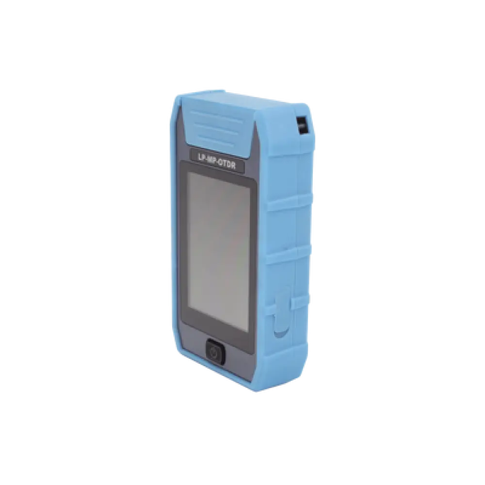 Mini OTDR para Fibra Óptica / Longitudes de Onda 1310nm y 1550nm / Rango Dinámico 24dB/22dB / Alcance de Prueba 80 km (262467 ft) / VFL 10mW / Pantalla Táctil 3.5"