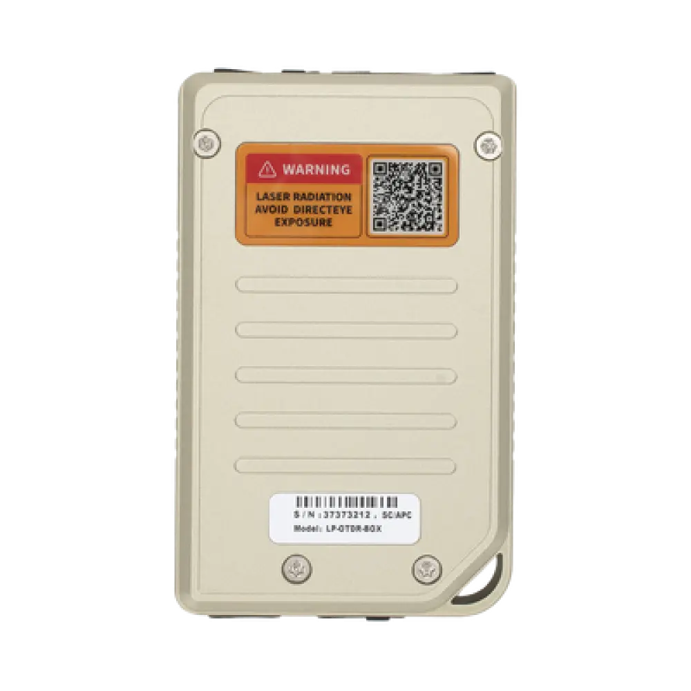 OTDR Portátil / Longitud de Onda 1550 nm / Rango Dinámico 24 dB / Zona Muerta 1.5 m / VFL 10 mW / OPM / USB-C / Android