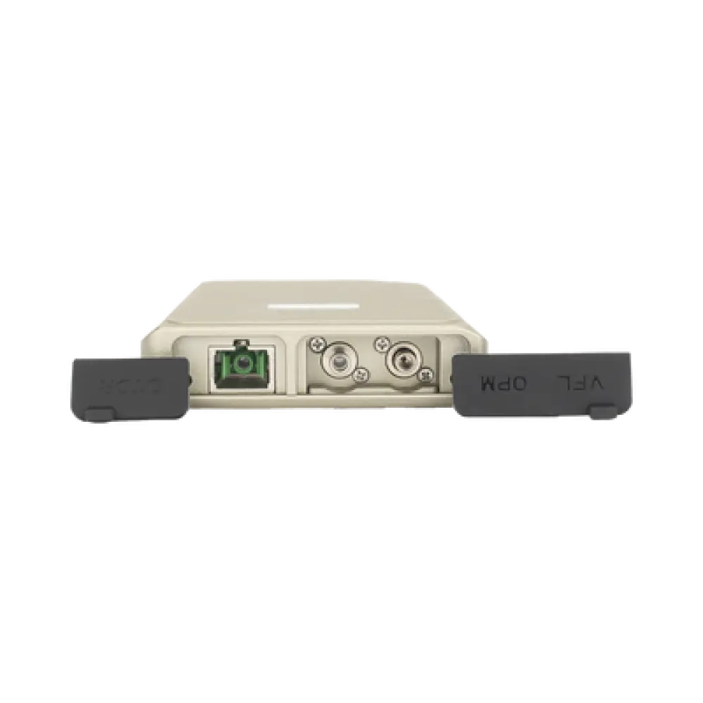 OTDR Portátil / Longitud de Onda 1550 nm / Rango Dinámico 24 dB / Zona Muerta 1.5 m / VFL 10 mW / OPM / USB-C / Android