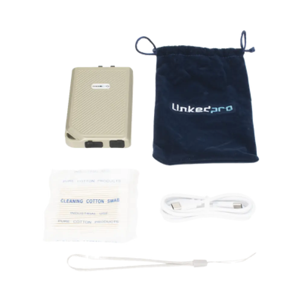 OTDR Portátil / Longitud de Onda 1550 nm / Rango Dinámico 24 dB / Zona Muerta 1.5 m / VFL 10 mW / OPM / USB-C / Android