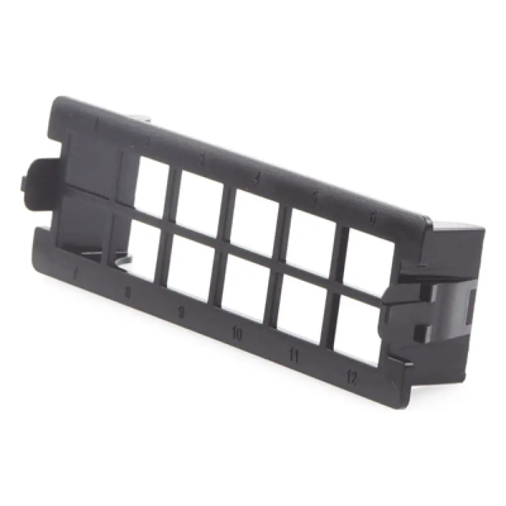 Placa Acopladora Vacía / 12 Puertos SC Simplex o LC Duplex / 19 Pulgadas / Compatible APC-UPC