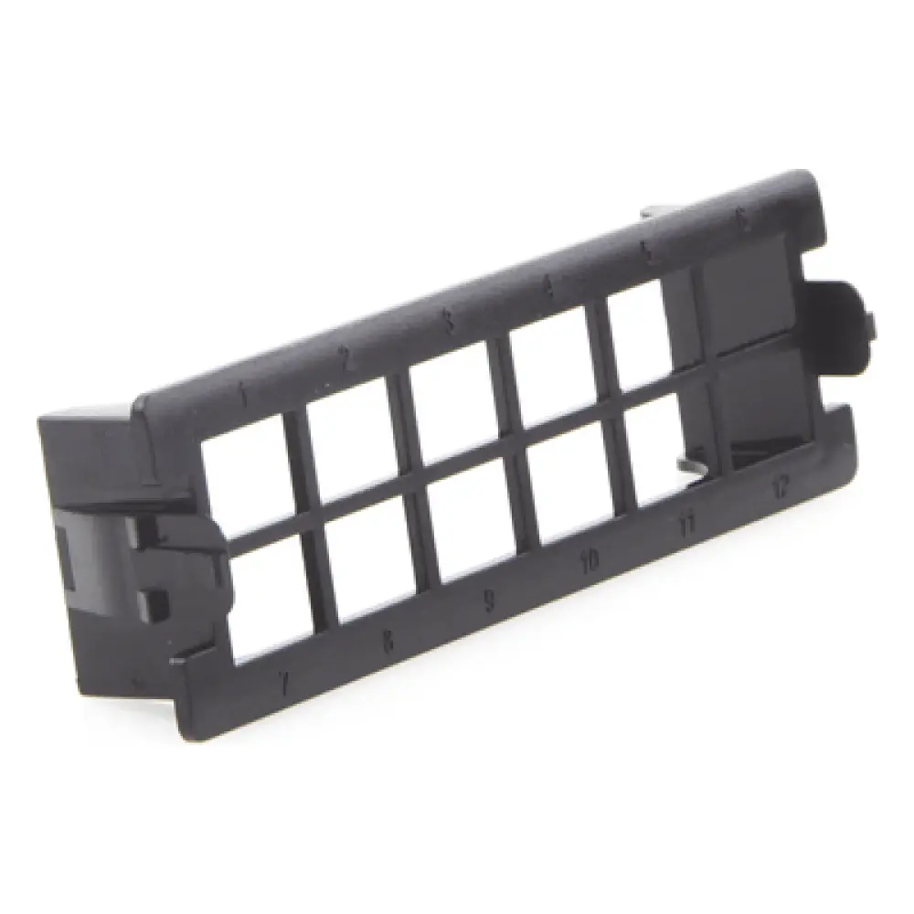 Placa Acopladora Vacía / 12 Puertos SC Simplex o LC Duplex / 19 Pulgadas / Compatible APC-UPC
