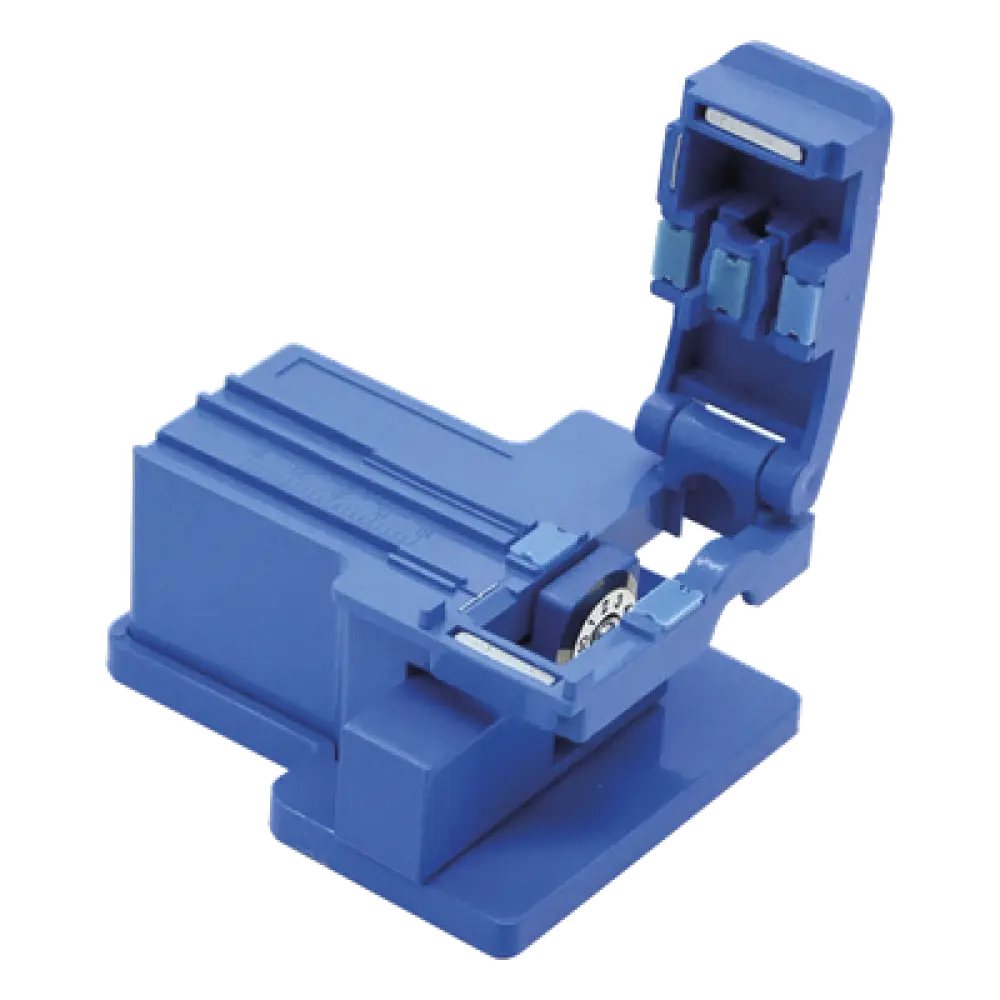 Mini Cleaver para Fibra Óptica / 500 Cortes / Precisión 90° ±0.03 / Cuerpo 59x49x38 mm / Cuchilla Tungsteno