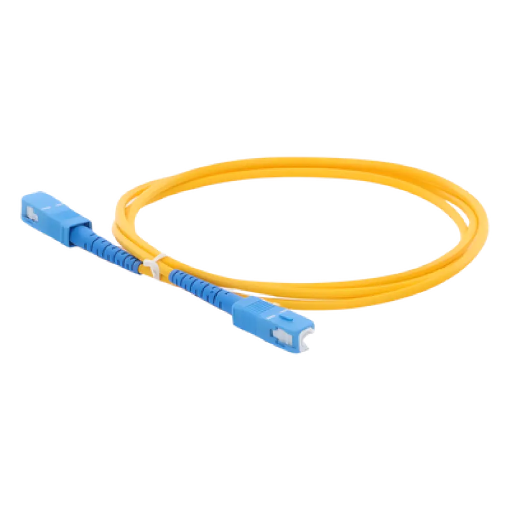 Jumper de Fibra Óptica / SC/UPC-SC/UPC / Monomodo OS2 / Simplex / 1 m (3.28 ft) / 3 mm