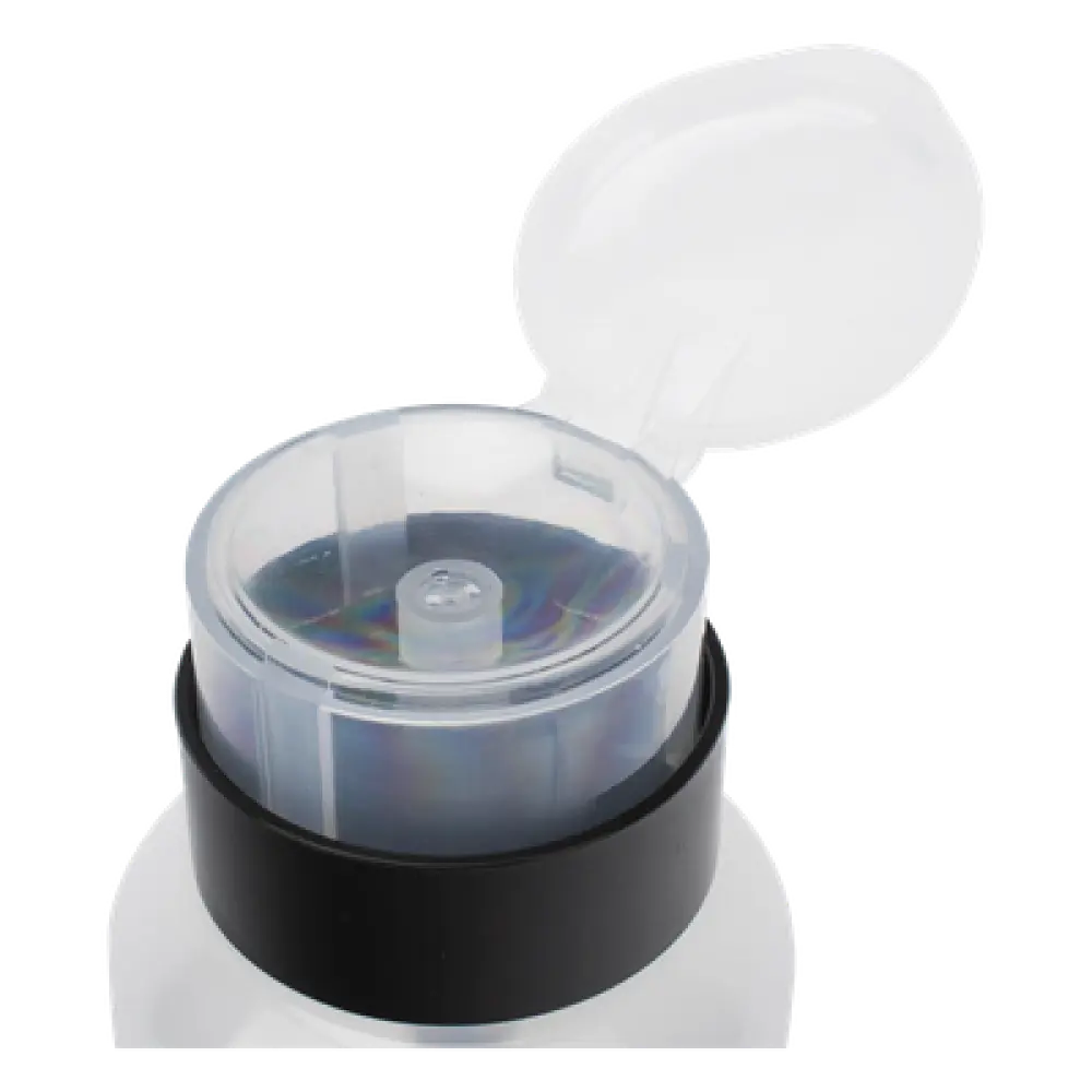 Dispensador de Alcohol / Capacidad 200 ml / Sistema Bloqueo Antiderrames / Limpieza Fibra Óptica / Diseño Compacto
