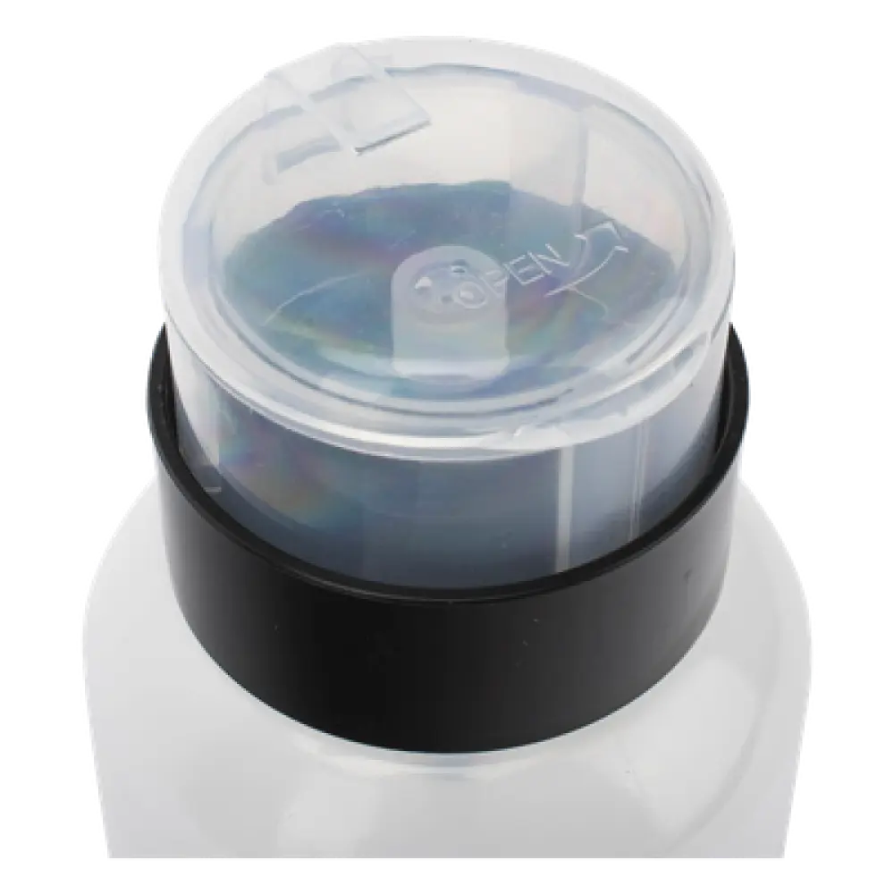 Dispensador de Alcohol / Capacidad 200 ml / Sistema Bloqueo Antiderrames / Limpieza Fibra Óptica / Diseño Compacto