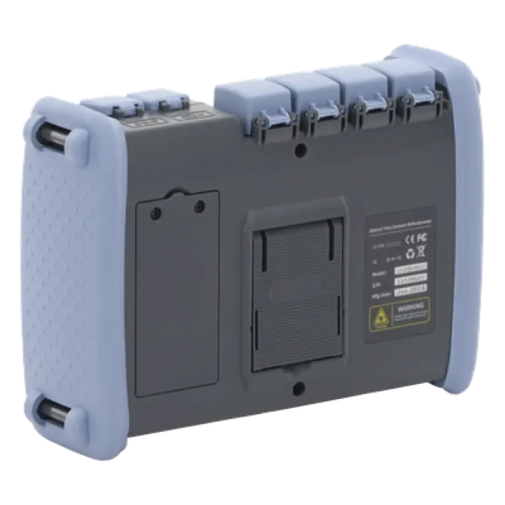 OTDR de Alto Rendimiento / Pantalla 7" / 1310nm, 1550nm, 1625nm / Zona Muerta 0.8m (2.62 pies) / VFL 5mW / Alcance 420 km