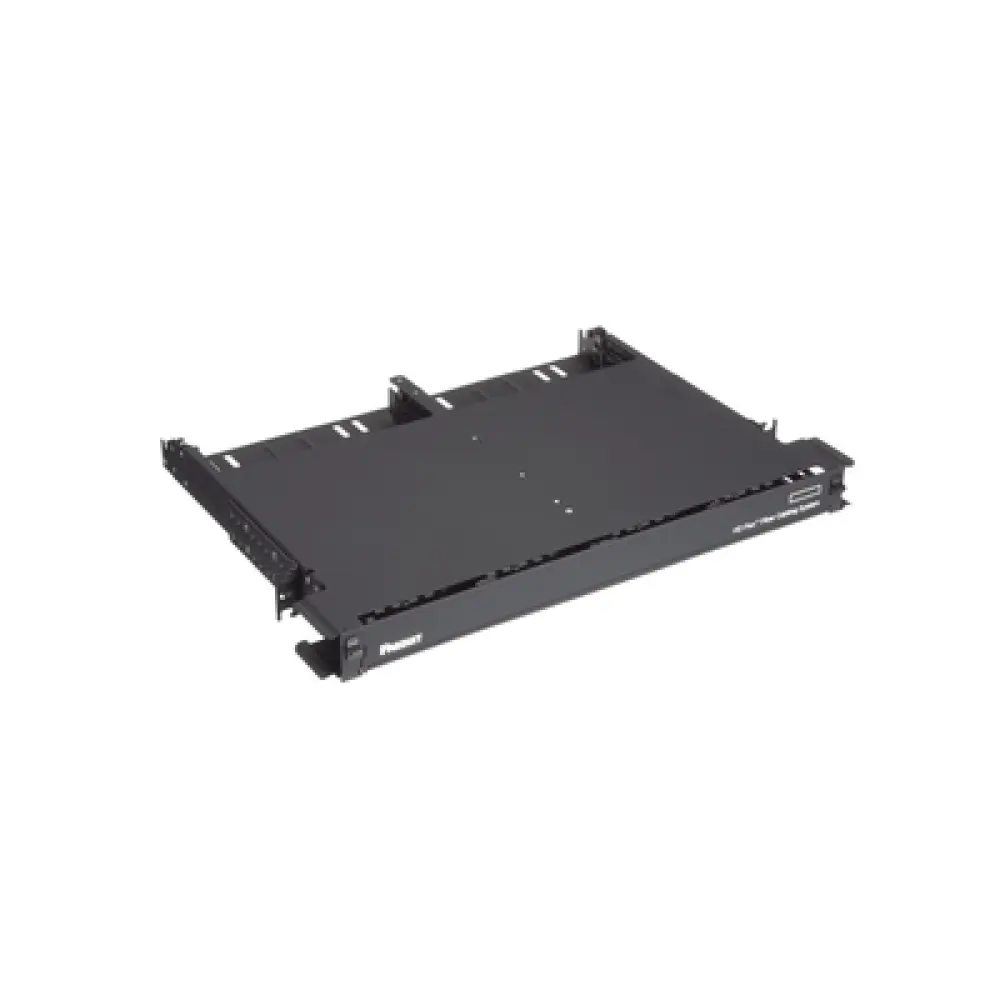 Panel de Distribución de Fibra Óptica / 144 Fibras / 12 Cassettes HD Flex / Bandeja Deslizable / 1 UR