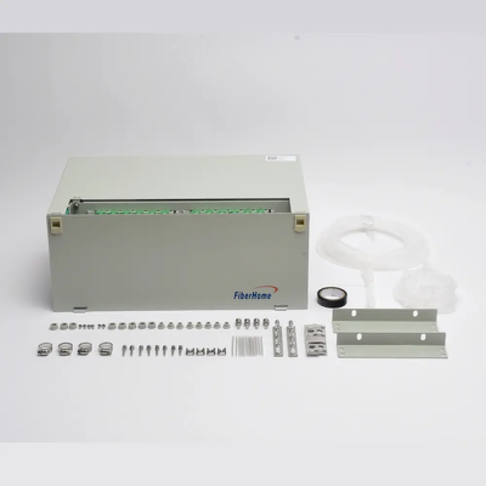 ODU de Fibra Óptica / 96 Empalmes / 216 Fibras / 4 UR / 19" / 820 pies Capacidad
