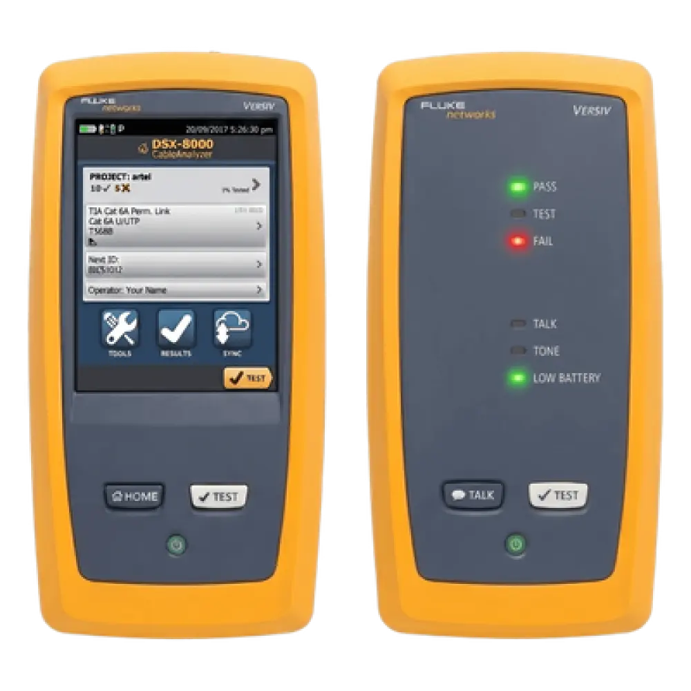 Certificador de Fibra Óptica / Nivel 1 / Multimodo 50 µm y Monomodo / OLTS Quad Integrado / Encircled Flux TIA-526-14-B / Wi-Fi / Pantalla LCD 5.7" (14.48 cm) / Rango 130 km