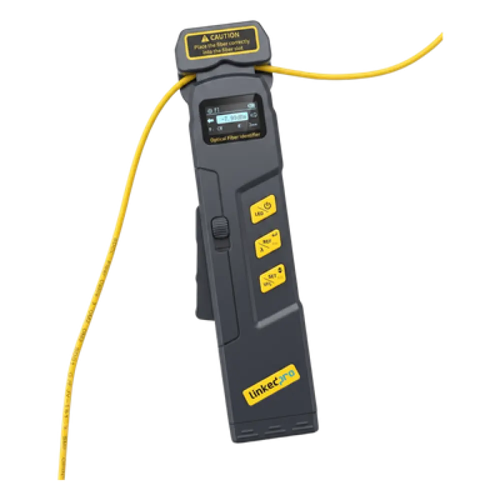 Identificador de Fibra Óptica Activa / InGaAs 800-1700 nm / Detección -48 a 10 dBm / VFL 2 mW / OPM Integrado / Pantalla OLED