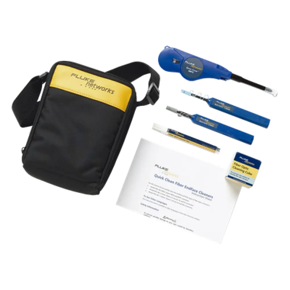 Kit de Limpieza de Fibra Óptica / 2150 Procesos / Quick Clean / Multi-Conector SC ST FC LC MU MPO/MTP E2000