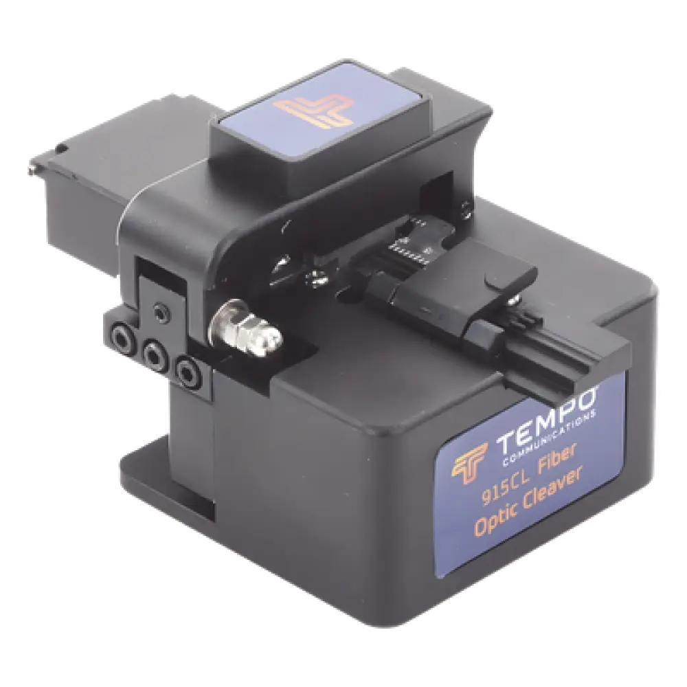 Cleaver de Precisión para Fibra Óptica / 2 Pasos / 48,000 Cortes / 250μm, 900μm, 3mm / Multimodo y Monomodo