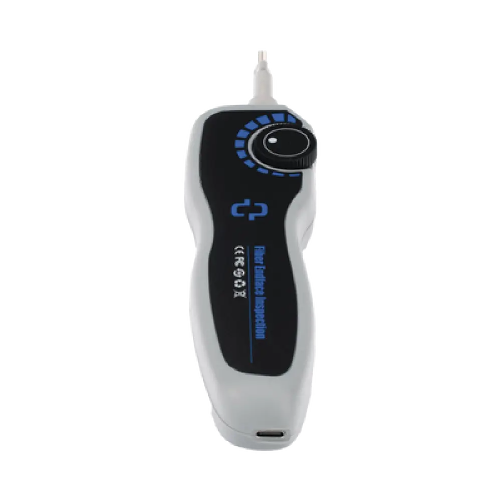Microscopio de Inspección de Fibra Óptica / Zoom 11x / USB / Conectores SC-ST-FC-LC / Compatible PC-Smartphone-OTDR