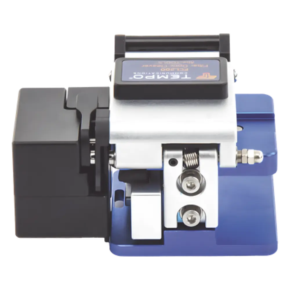 Cortadora de Precisión para Fibra Óptica / Retorno Automático / 200-250-900 µm y 3 mm / Ángulo <1.5° / 48,000 Cortes