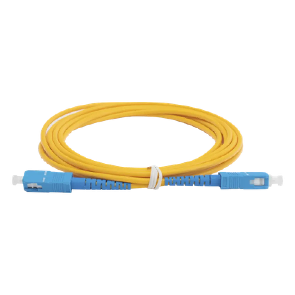 Jumper de Fibra Óptica Monomodo / SC/UPC-SC/UPC / Simplex / 3 Metros (9.84 Pies) / 3mm / OS2 G.652D