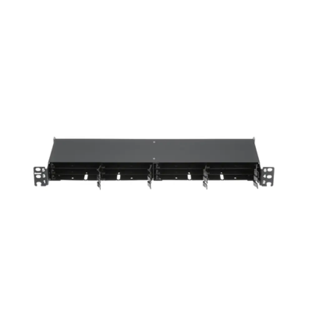 Panel de Distribución de Fibra Óptica / 1 UR / 12 Cassettes HD Flex / 144 Fibras / 19" (483 mm) / Fijo