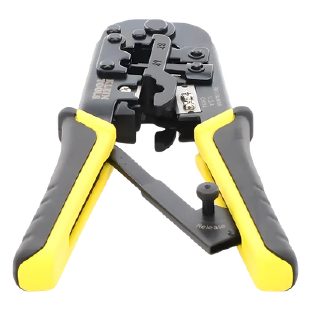 Pinza Ponchadora / RJ22-RJ11/RJ12-RJ45 / Acero Alto Carbono / Corta-Pela-Poncha / UTP-STP