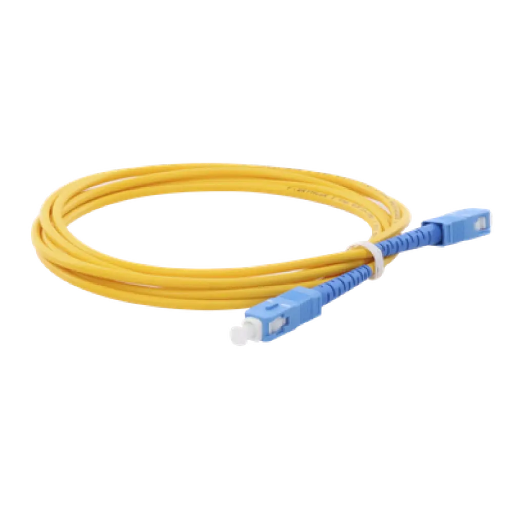 Jumper de Fibra Óptica / Monomodo OS2 G.652D / SC/UPC-SC/UPC / Simplex / 2 Metros (6.56 Pies) / 3mm