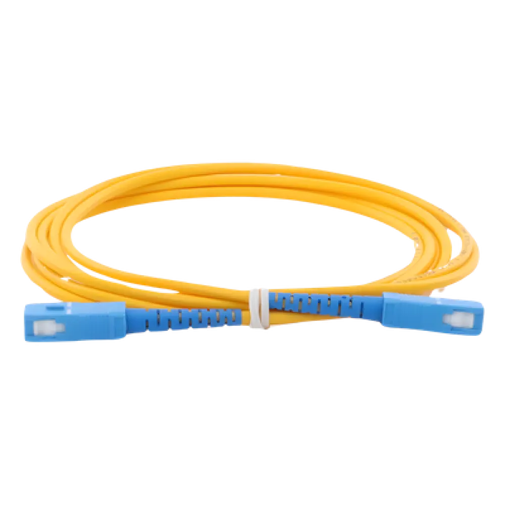 Jumper de Fibra Óptica / Monomodo OS2 G.652D / SC/UPC-SC/UPC / Simplex / 2 Metros (6.56 Pies) / 3mm
