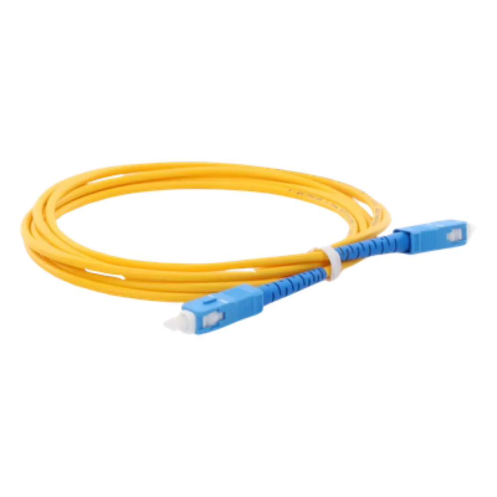Jumper de Fibra Óptica / Monomodo OS2 G.652D / SC/UPC-SC/UPC / Simplex / 2 Metros (6.56 Pies) / 3mm