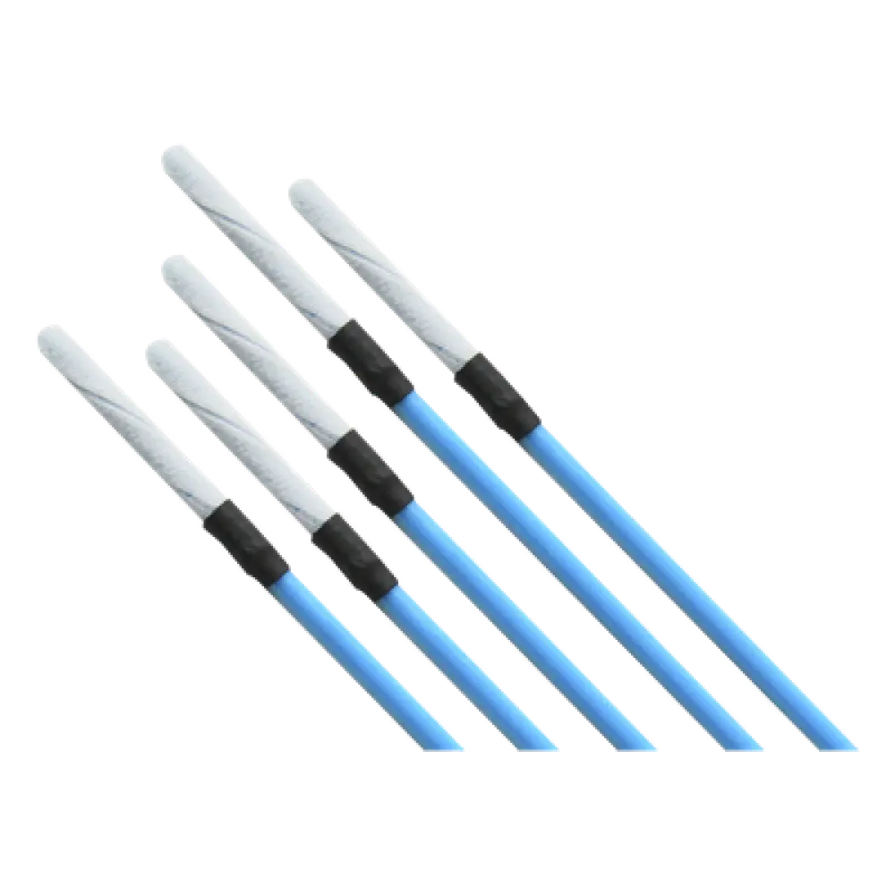 Hisopos de Limpieza de Fibra Óptica / 2.5 mm / SC, ST, FC, E2000 / 100 Piezas