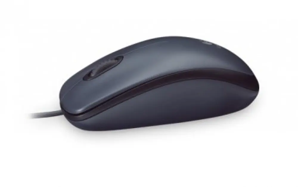 Mouse LOGITECH M90, Negro, USB, Óptico, 1000 DPI