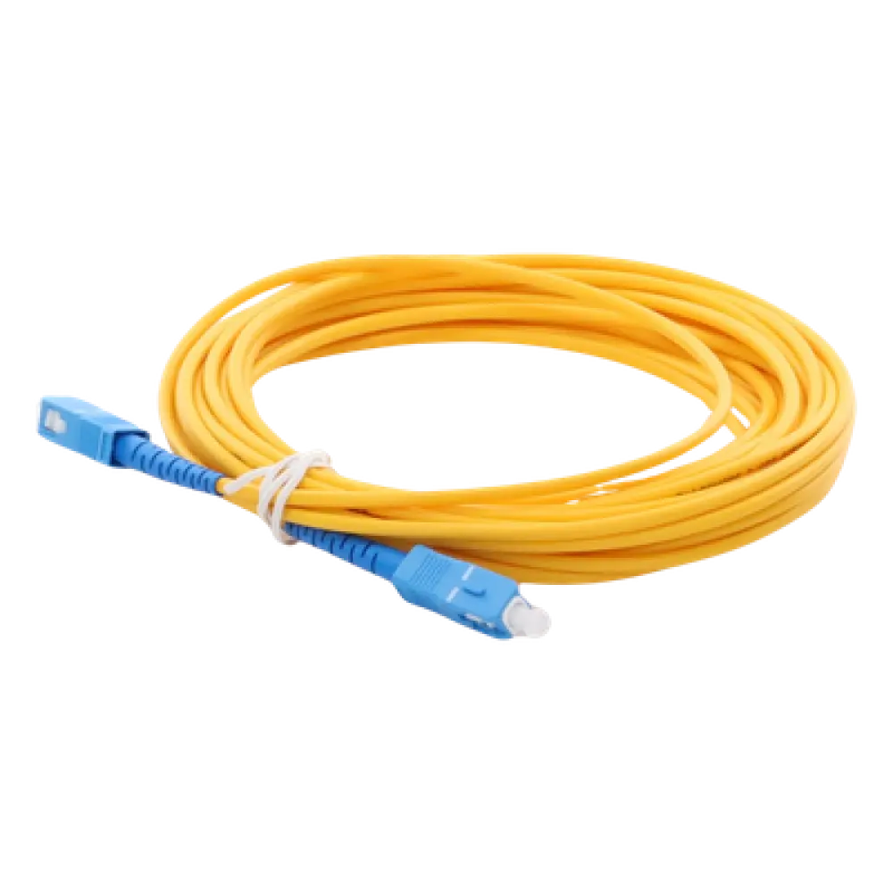 Jumper de Fibra Óptica / Monomodo OS2 G.652D / SC/UPC-SC/UPC / Simplex / 6 m (19.69 pies) / 3 mm