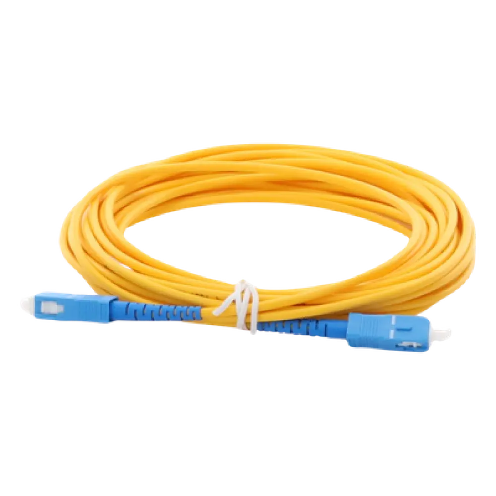 Jumper de Fibra Óptica / Monomodo OS2 G.652D / SC/UPC-SC/UPC / Simplex / 6 m (19.69 pies) / 3 mm