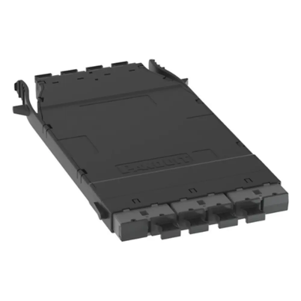 Cassette de Fibra Óptica HD Flex / 32 Fibras OM4 / 4x MPO-8 Macho a 4x MPO-8 Macho / Pérdida de Inserción 0.7 dB / Retorno ≥26 dB