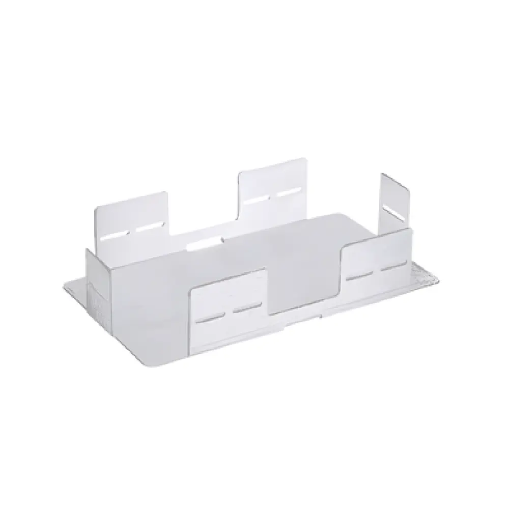 Soporte de Apilamiento / 1-4 Charolas Empalme / Aluminio / 115.9x204.8x44.8 mm / 4.6x8.1x1.8 in / RoHS / Gris