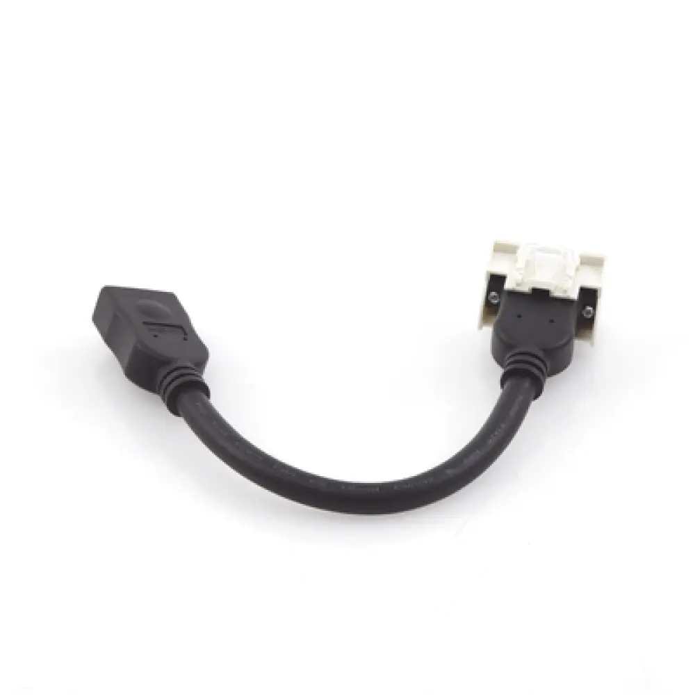 Adaptador HDMI / Pigtail Hembra-Hembra / 4K UHD / HDMI 2.0 / Faceplate 2 Salidas / 0.61 m (2 ft) / Blanco