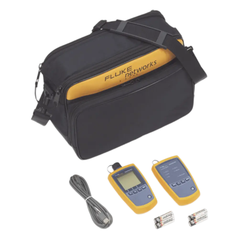 Kit de Verificación de Fibra Óptica / Monomodo / 1310-1550 nm / Fuente Láser FP / Medidor de Potencia / 14.2x8.1x4.1 cm (5.6x3.2x1.6 in) / 278 g