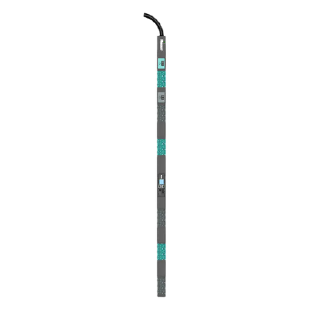 PDU Inteligente Monitoreable / 36 Tomas C13/C15/C19/C21 / Entrada IEC 60309 2P+E 6h / 230 Vca / 32 A / Instalación Vertical