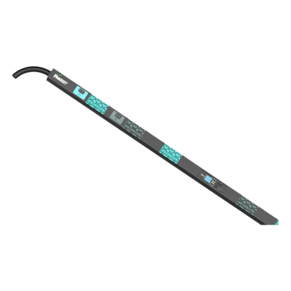 PDU Inteligente Monitoreable / 36 Tomas C13/C15/C19/C21 / Entrada IEC 60309 2P+E 6h / 230 Vca / 32 A / Instalación Vertical
