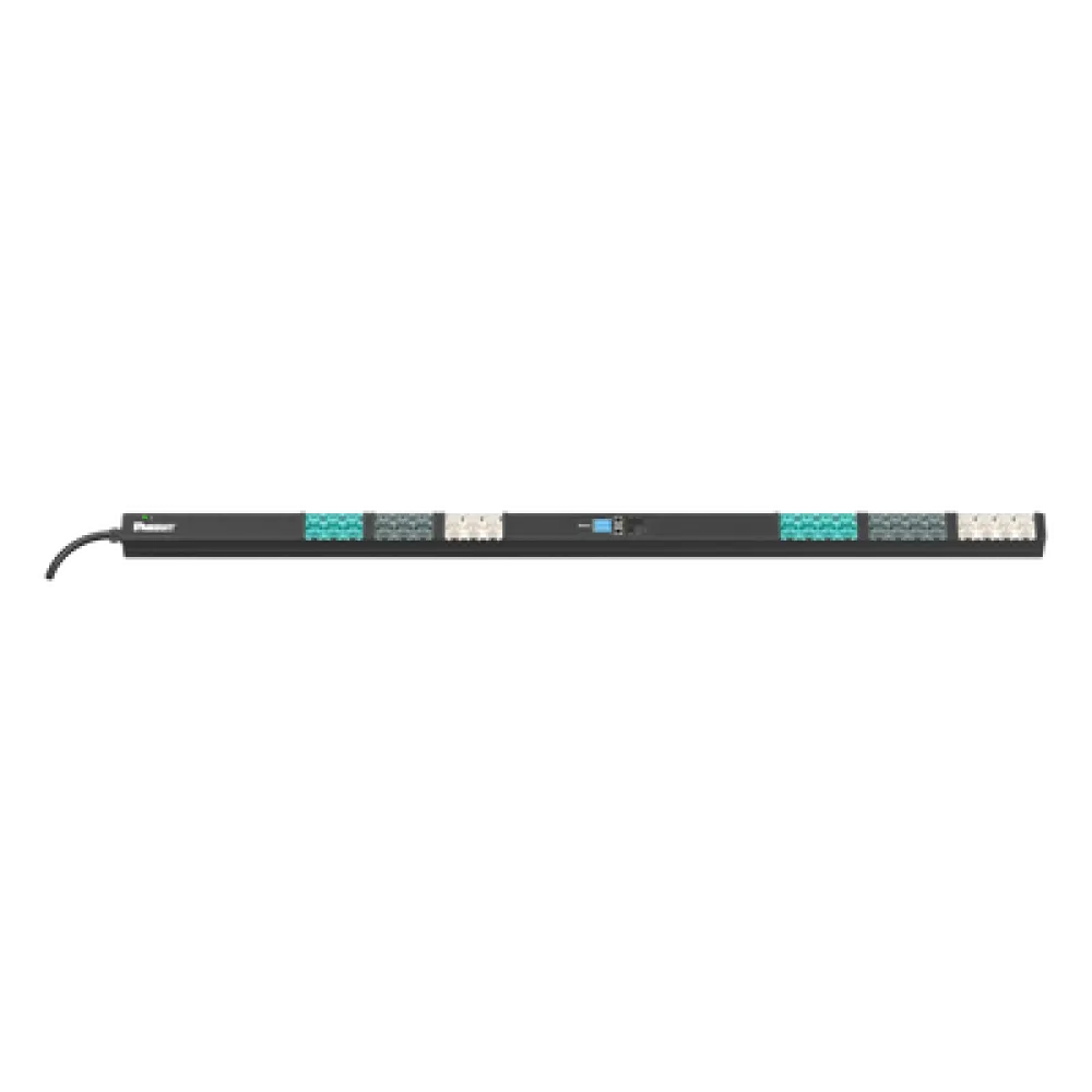 PDU Inteligente Monitoreable / 42 Salidas C13/C15/C19/C21 / Entrada IEC 60309 3P+N+E 16A / 230 Vca / 16 Amp / Instalación Vertical